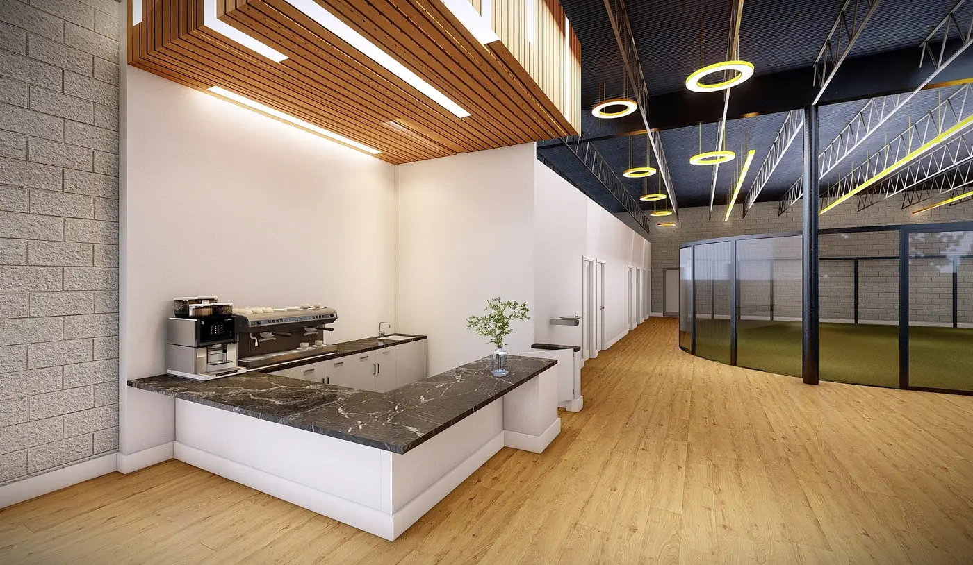 The Cafe concept rendering 1