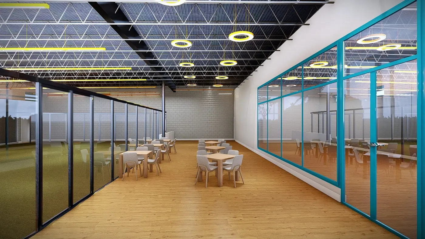 The Cafe concept rendering 2