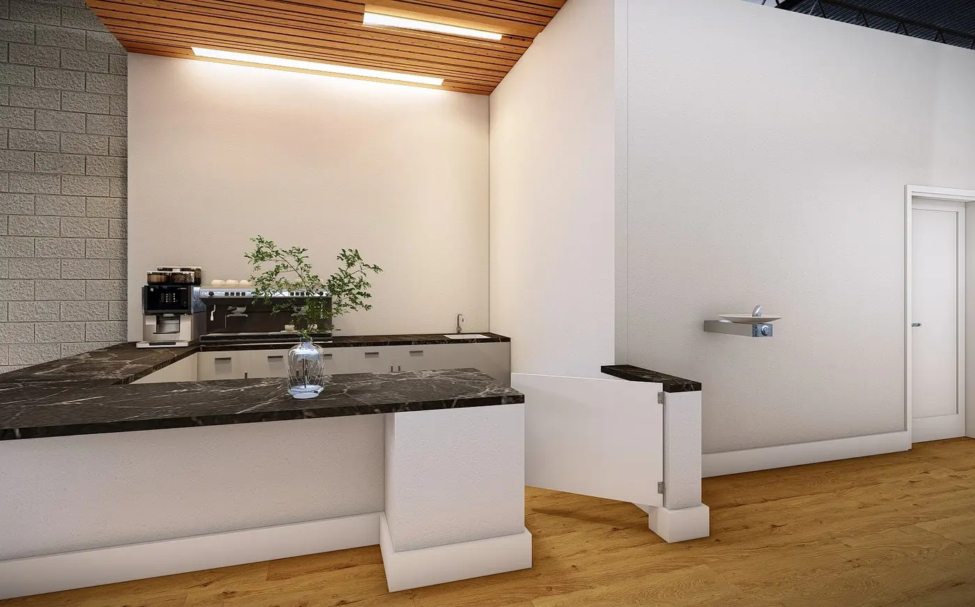 The Cafe concept rendering 3
